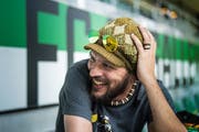 Jaan Schaller während dem Interview. (Bild: Michel Canonica)
