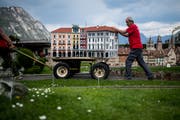 Im Swissminiature in Melide wird die Schweiz als Museum inszeniert. (Bild: Gabriele Putzu)