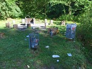 Der verwüstete Grillplatz bei der Wyssbachschlucht. (Bild: Michael Hug)