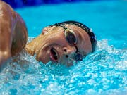 Antonio Djakovic zeigte als Startschwimmer eine starke Leistung (Bild: KEYSTONE/EPA/PATRICK B. KRAEMER)