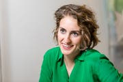«Weder Operation Libero noch ich sind von Economiesuisse bezahlt. Ich verdiene 1170 Franken im Monat.»: Flavia Kleiner, Co-Präsidentin von Operation Libero. (Bild: Sandra Ardizzone)