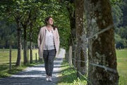 Daniela Diaz ist diese Woche wegen der Nachwuchssichtungtrainings in Engelberg unterwegs. Bild: Pius Amrein (24. Juli 2019)