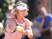 Jil Teichmann zieht auf Sizilien fast kampflos in den Halbfinal ein (Bild: KEYSTONE/LAURENT GILLIERON)
