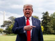 US-Präsident Donald Trump hat wütend auf die Anklage gegen den US-Rapper Asap Rocky reagiert - Schweden relativiert Trumps Vorwürfe. (Bild: KEYSTONE/AP/CAROLYN KASTER)