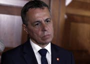 Aussenminister Ignazio Cassis: «Das Dossier lag nicht auf meinem Tisch.» (Bild: Keystone)