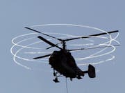 Ein Helikopter des russischen Herstellers Kamov sorgte für einen Unfall in Küssnacht am Rigi. (Symbolbild Urs Flüeler / Keystone)