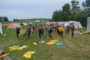 Das Programm des Kantonallagers bot den Altdorfer Blauringmädchen diverse gmeiensame Aktivitäten. (Bild: PD/Sara Unternährer)