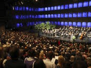 Mit einem Festakt sind am Samstag die berühmten Salzburger Festspiele eröffnet worden. (Bild: KEYSTONE/APA/APA/FRANZ NEUMAYR/LEO)