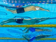 Die Schwimm-WM in Südkorea wird von einem Unglück am Rande des Geschehens mit mindestens zwei Todesopfern überschattet. (Bild: KEYSTONE/EPA/PATRICK B. KRAEMER)
