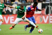 Der Rebsteiner Betim Fazliji debütierte am Samstag für den FCSG. (Bild: Marc Schumacher/Freshfocus)