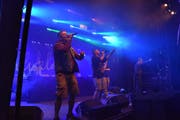 Das Berner Hip-Hop-Kollektiv Chlyklass war der Headliner des diesjährigen Open Airs. (Bild: Ruben Schönenberger)