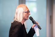 Der Festivaldirektor des Blue Balls Festival Urs Leierer anlaesslich der Festivalpraesentation des Blue Balls Festival 2019 in Luzern. (Bild: Keystone/Urs Flueeler, 25. April 2019)
