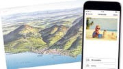 Von traditionellen Ansichtskarten bis zu personalisierten E-Postkarten: Feriengrüsse werden heute auf verschiedene Weise verschickt. (Bild: ETH-Bibliothek Zürich/Montage: chm)