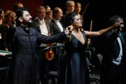Anna Netrebko mit ihrem Mann Yusif Eyvazov in Salzburg.