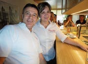 Werden die familiäre Atmosphäre im Piccadilly vermissen: Toni und Suzana Ceneva. Bild: Ruedi Wechsler (Buochs, 28. Juli 2019)