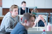 Schüler der Kunst- und Sportklasse Cham. (Archivbild: Maria Schmid, 28. Januar 2016)