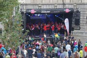 Das Herisauer Dorffest war stets gut besucht – auch bei der vergangenen Ausgabe 2018. (Bild: APZ)