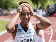 Auf Sprinterin Salomé Kora ruhen die Schweizer Hoffnungen an der Sommer-Universiade in Neapel (Bild: KEYSTONE/JEAN-CHRISTOPHE BOTT)