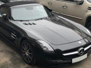 Nach einer über 5000 Kilometer langen Odyssee ist ein in Cham gestohlener Mercedes aus Moskau wieder in die Schweiz zurückgeführt worden. (Bild: Zuger Polizei)