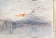 Aus dem Luzerner Skizzenbuch: «The Rigi», 1844, Aquarell auf Papier, 22.8 x 32.5 cm. (Bild: Tate, London, 2019)