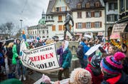 Klimastreik in Frauenfeld. (Bild: Andrea Stalder, 15. März 2019)