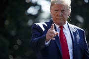 US-Präsident Donald Trump verwirrt Währungshüter weltweit mit seinen Aussagen zum Dollar. (Bild: Pete Marovich/EPA)