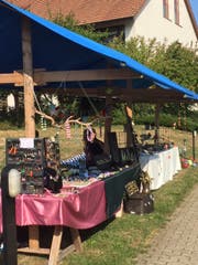 Ein Teil der Marktstände am Gartenfest. (Bild: PD)