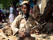 Laut Uno-Angaben wurden mehr als 7000 Kinder 2018 weltweit als Kindersoldaten rekrutiert, vor allem in Somalia, Nigeria und Syrien. (Bild: KEYSTONE/AP/FARAH ABDI WARSAMEH)