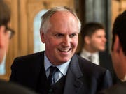Der Lobbyist und ehemalige Botschafter Thomas Borer zeigt sich erfreut, dass das Strafverfahren der Bundesanwaltschaft gegen ihn eingestellt worden ist. (Bild: KEYSTONE/ALESSANDRO DELLA VALLE)