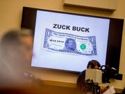 Der Lancierung der - nach Facebook-Gründer Mark Zuckerberg - auch schon als «Zuck Buck» bezeichneten Digitalwährung Libra ist gemäss Facebook noch nicht sicher. (Bild: KEYSTONE/AP/ANDREW HARNIK)