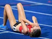 Fabienne Schlumpf wird in dieser Saison vom Verletzungspech verfolgt und kann keine Rennen bestreiten (Bild: KEYSTONE/WALTER BIERI)