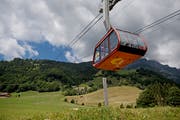 Die Brunni-Bahnen waren auch im abgelaufenen Geschäftsjahr wieder rekordmässig unterwegs. (Bild: Corinne Glanzmann, 26. Juni 2018)