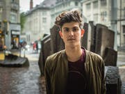 Dominic Tobler aus Gais besucht die Kantonsschule Trogen und ist in der Klimabewegung aktiv. (Bild: Claudio Weder)
