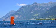 Das Urner Becken des Vierwaldstättersees wird erneut zum Wettkampfgelände für Triathleten aus aller Welt. (Bild: PD, Seedorf, 2018)