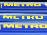 Zwei grössere Aktionäre der deutschen Metro-Gruppe wollen zusammenarbeiten und sich somit gegen eine Übernahme des Handelskonzerns stellen. (Bild: KEYSTONE/AP/ROBERTO PFEIL)