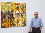 In der Debatte um ein Gerhard-Richter-Museum in Köln hat sich jetzt der Künstler selbst zu Wort gemeldet. Für ein solches Museum gebe es keinerlei konkreten Pläne, bestätigte Richter (im Bild) dem Deutschlandfunk am Mittwoch. (Bild: KEYSTONE/AP/JENS MEYER)