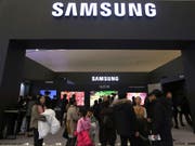 Der koreanische Samsung-Konzern hat im zweiten Quartal deutlich weniger verdient als im Vorjahr. (Bild: KEYSTONE/AP/AHN YOUNG-JOON)