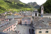 Das Dorf Poschiavo strahlt italienischen Charme aus. Bild: Imago