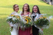 Nadine Germann, Marina Müller und Karin Schnider.Bild: Yann Lengacher