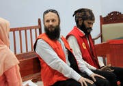 Jakub Skrzypski während des Prozesses im indonesischen Wamena. (Bild: George Yewun/AP; 2. Mai 2019)