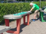 Hans Hardegger kämpfte sich in Bad Zurzach bis in den Final vor, scheiterte dort aber am stark aufspielenden Berner Adrian Scheuner. (Bild: PD)