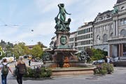 Der Broderbrunnen. (Bild: Reto Voneschen - 24. September 2018)