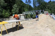 Die letzten Arbeiten sind im Gang. (Bild: Melissa Müller (4. Juli 2019))
