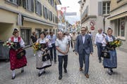 (Bild: Urs Flüeler/Keystone, Altdorf, 4 Juli 2019)