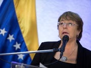 Uno-Menschenrechtskommissarin Michelle Bachelet hat die Regierung von Venezuela aufgefordert, die schweren Menschenrechtsverletzungen in dem südamerikanischen Land zu beenden. (Bild: KEYSTONE/EPA EFE/RAYNER PENA)