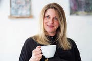 Anna-Maria Pfab im Museum Lagerhaus St. Gallen. (Bild: Urs Bucher)