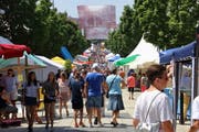 Bis zu 20 000 Besucher strömen jeweils ans Stadtfest Wil. (Bild: Archiv)