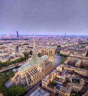 Entwurf von Vincent Callebaut Architectures für den Wiederaufbau von Notre Dame