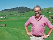 Bei einer Wahl in den Nationalrat müsste Ruedi Eberle seine Tätigkeit als Geschäftsführer des Golfplatzes Gonten reduzieren. Bild: PD