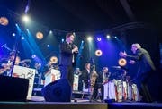 Die Pepe Lienhard Band swingt am zehnten Bluesfestival Frauenfeld und beweist, wie viel Blues im Jazz steckt. (Bild: Reto Martin)